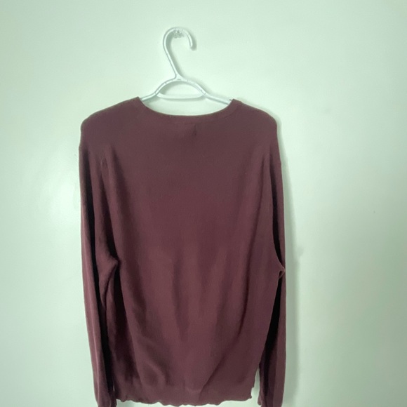 J. Crew Maroon Knit Top - Picture 3 of 5